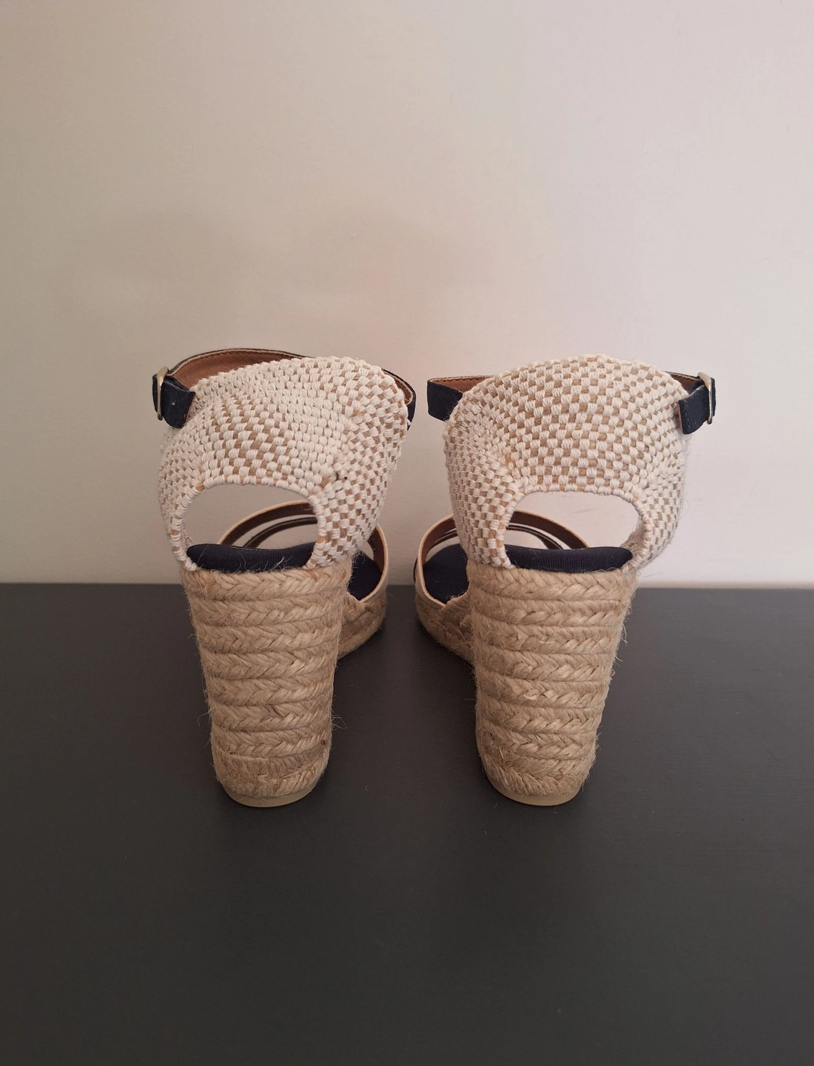 Castañer alpargatas con taño azul marino crema 41 – photo 7